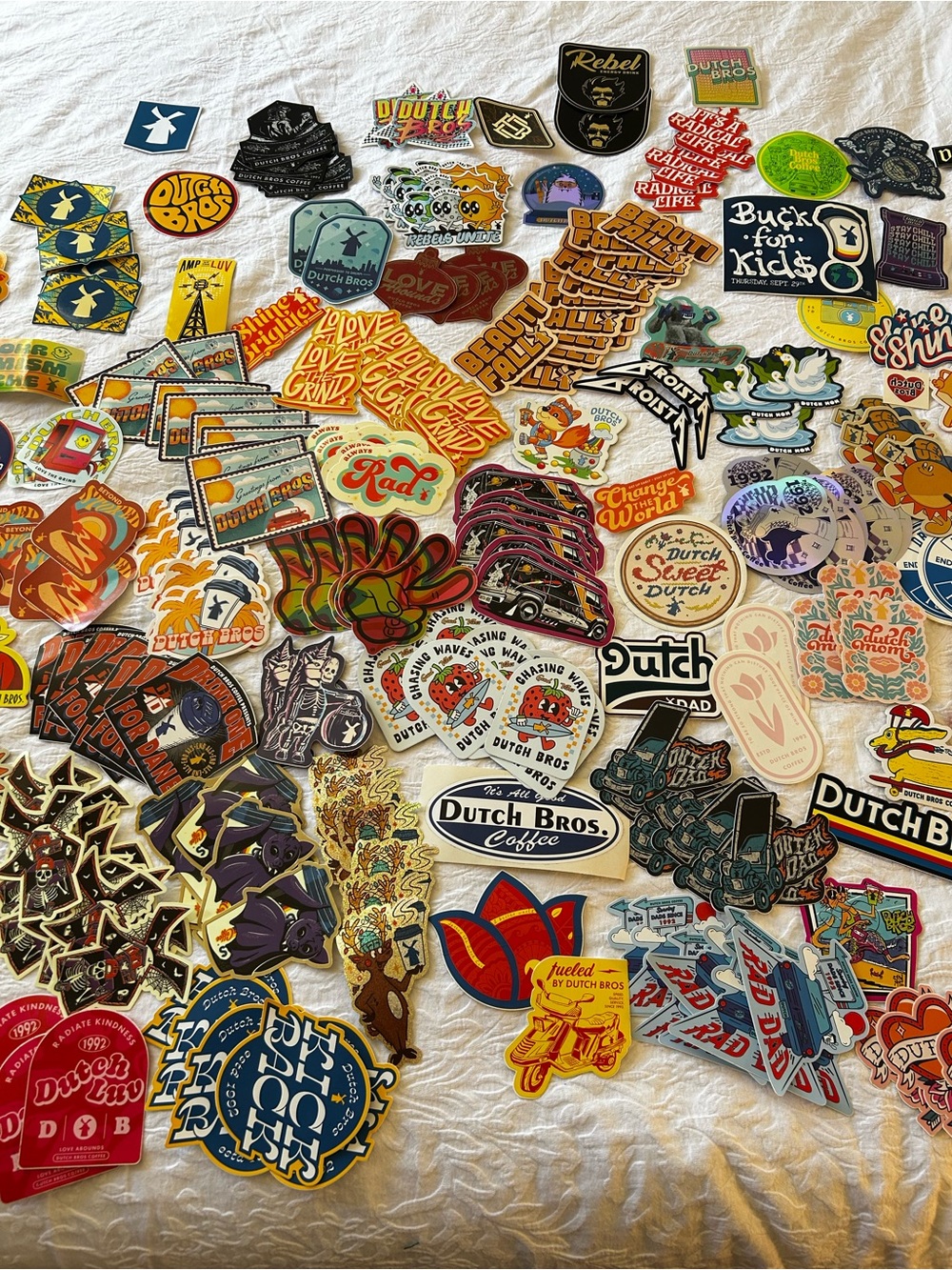Dutch Bros Sticker Lot - Picture 4 of 6